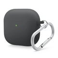 ELAGO Airpods 4th gen Liquid Hybrid Hang Case Black