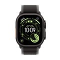 Apple Watch Ultra 3 GPS + Cellular 49mm Black Titanium Case with Black/Charcoal Trail Loop - S/M