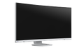 Eizo FlexScan 37,5" Curved 24:10 UHD 3840x1600 IPS, USB-C (PD 85W)/DP, ohuet reunat, Valkoinen
