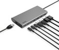 Belkin Connect 8-in-1 Dual Display Core Hub, Grey