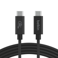 Belkin USB4 USB-C to USB-C (20GB/s, max. 240W), 2.0m Black