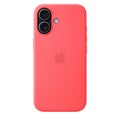 Apple iPhone 17 Silicone Case with MagSafe &ndash; Bright Guava