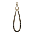 MAGEASY Chic Chain Wrist Strap + Strap Card - 9mm, Black / Matte Gold