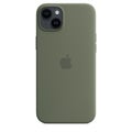 Apple iPhone 14 Plus Silicone Case with MagSafe - Olive