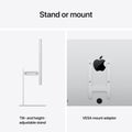Apple Studio Display XDR - Nano-texture glass - VESA mount adapter (Stand not included)