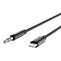 Belkin Lightning to 3.5mm Cable, Black