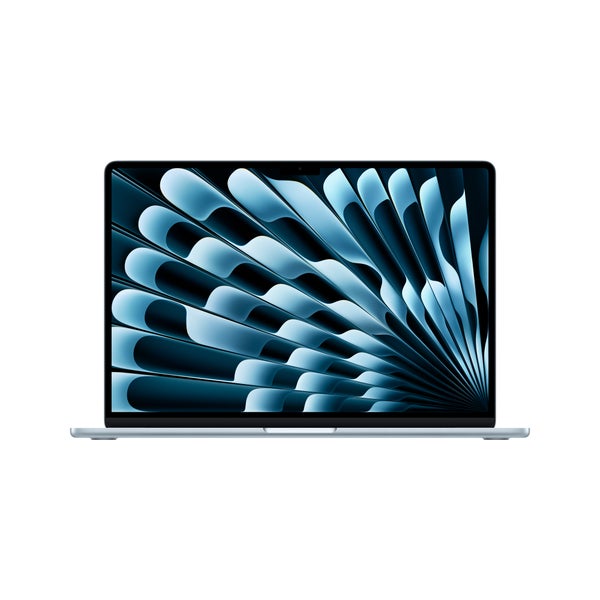 Apple MacBook Air 15" M5 chip with 10‑core CPU and 10‑core GPU, 24GB, 1TB SSD - Sky Blue