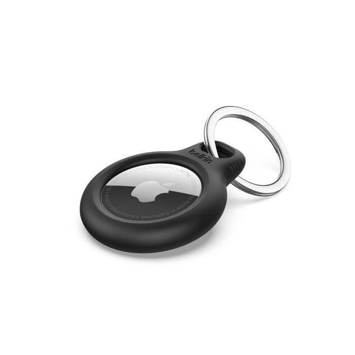 Belkin Secure Holder with Keyring for AirTag - Black