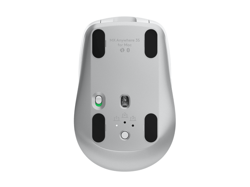 Logitech MX Anywhere 3S Wireless Mouse for MAC, Pale Grey