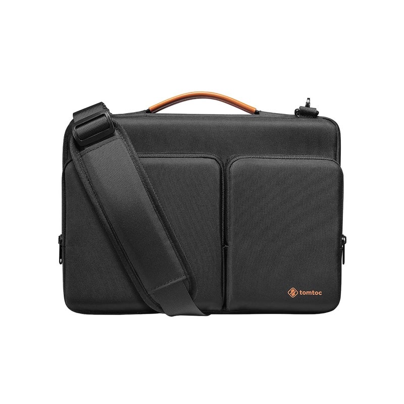 TomToc Defender Laptop Shoulder Bag For 14-inch MacBook Pro / 15-inch MacBook Air, Black