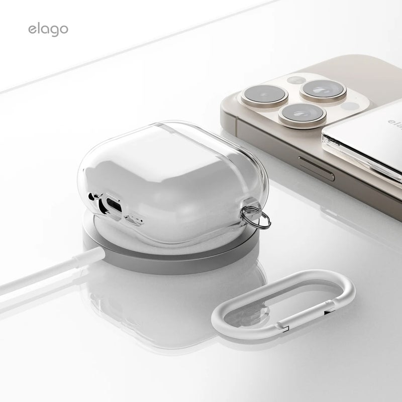 ELAGO Airpods 4th gen TPU Hang Case Clear