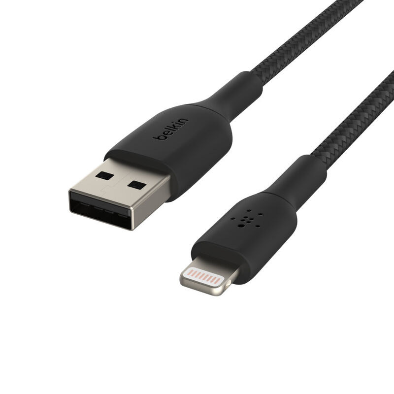 Belkin Boost Charge PRO Flex Lightning to USB-A Braided Cable Black