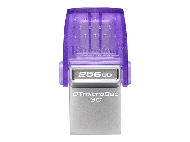 Kingston DataTraveler microDuo 3C 256GB USB-C 3.2 Gen 1/USB 3.0 (R 200MB/s W 15MB/s)