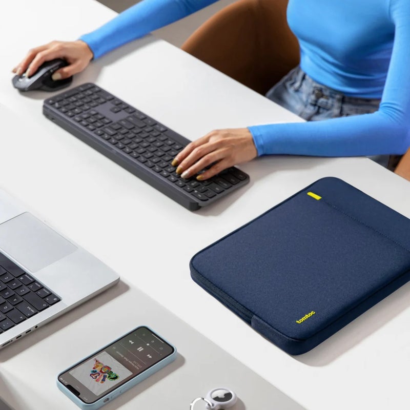 TomToc 360 Protective Sleeve for 13" MacBook Air, Navy Blue