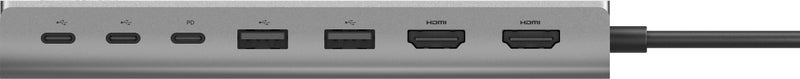 Belkin Connect 8-in-1 Dual Display Core Hub, Grey