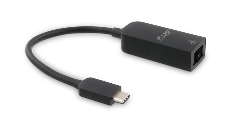 LMP USB-C to 2.5 Gigabit Ethernet Adapter 15cm, Black