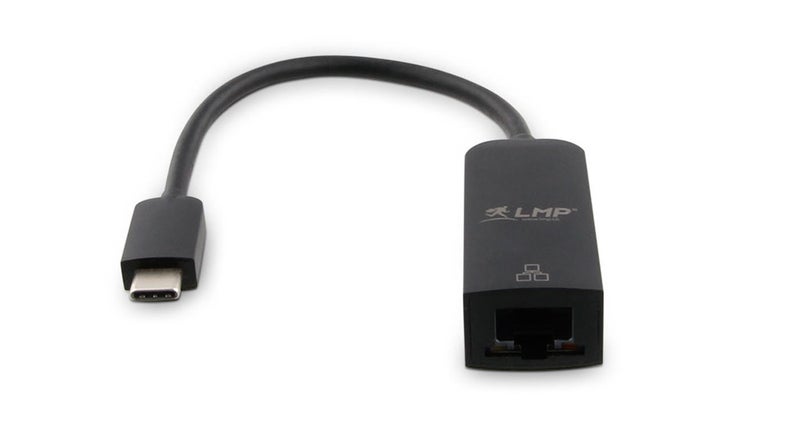 LMP USB-C to 2.5 Gigabit Ethernet Adapter 15cm, Black