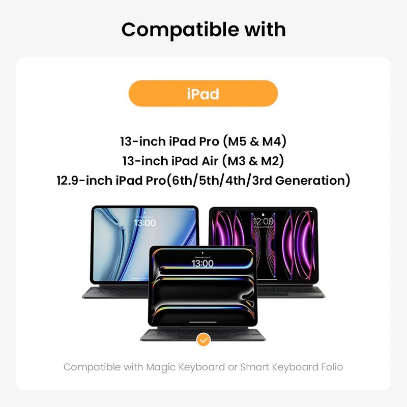 TomToc Light Sleeve for 13&rdquo;/12,9" iPad, Pink