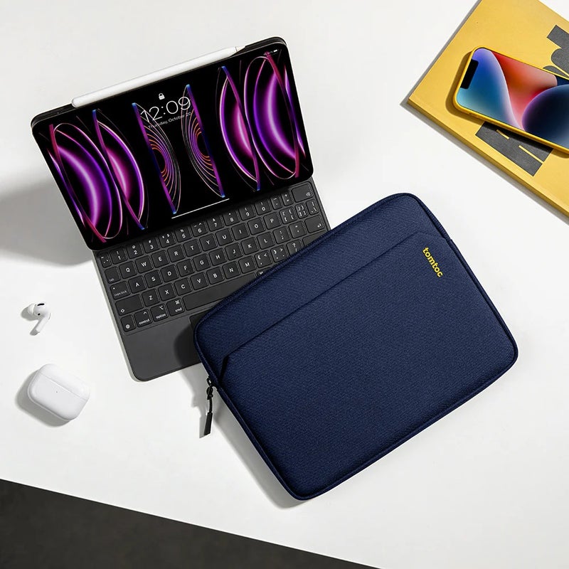 TomToc Light Sleeve for 13&rdquo;/12,9" iPad, Navy Blue