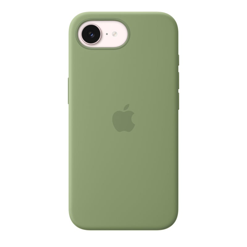 Apple iPhone 17e Silicone Case with MagSafe &ndash; Light Moss