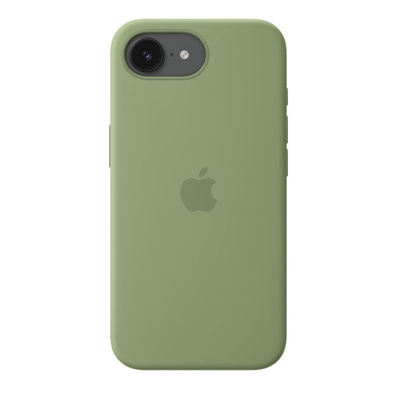 Apple iPhone 17e Silicone Case with MagSafe &ndash; Light Moss