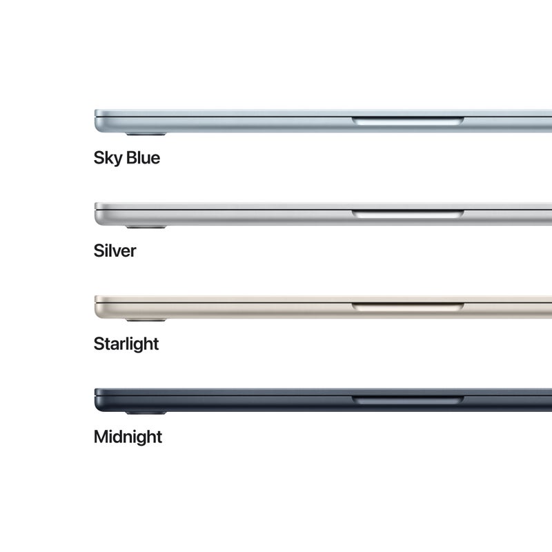 Apple MacBook Air 13" M4 chip with 10-core CPU and 8-core GPU, 16GB, 256GB SSD - Starlight