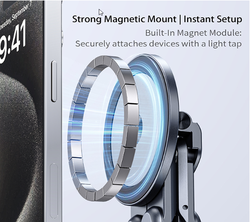 OFKOZ Travel Portable Stand with Magsafe magnet, Grey