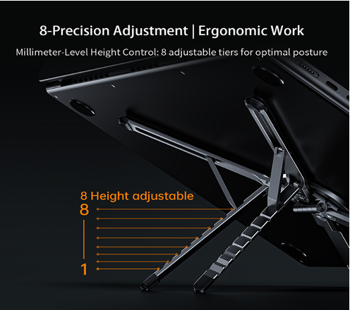 OFKOZ Travel Portable Stand with Magsafe magnet, Grey