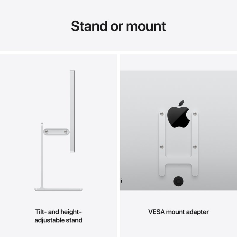 Apple Studio Display XDR - Nano-texture glass - VESA mount adapter (Stand not included)