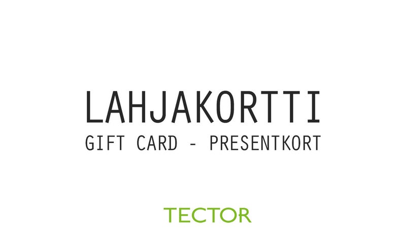 Tector Lahjakortti 250 &euro;