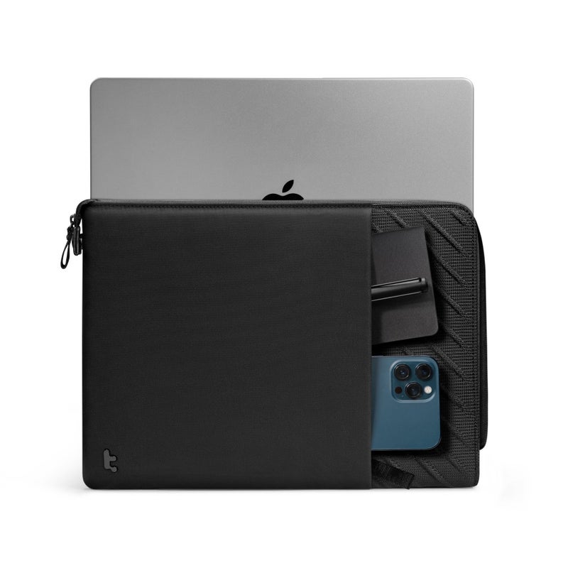 TomToc Voyage Sleeve for 13&rdquo; MacBook Air, Black