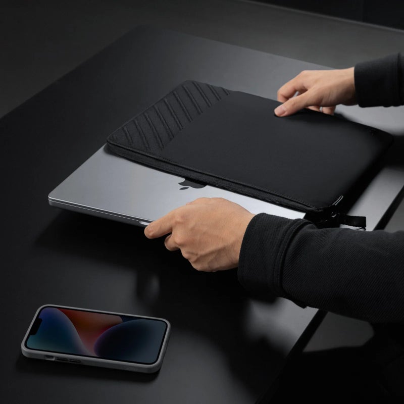 TomToc Voyage Sleeve for 13&rdquo; MacBook Air, Black