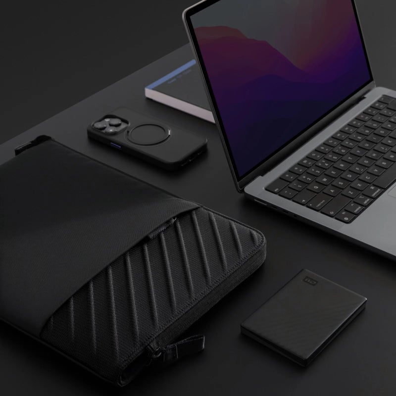 TomToc Voyage Sleeve for 13&rdquo; MacBook Air, Black