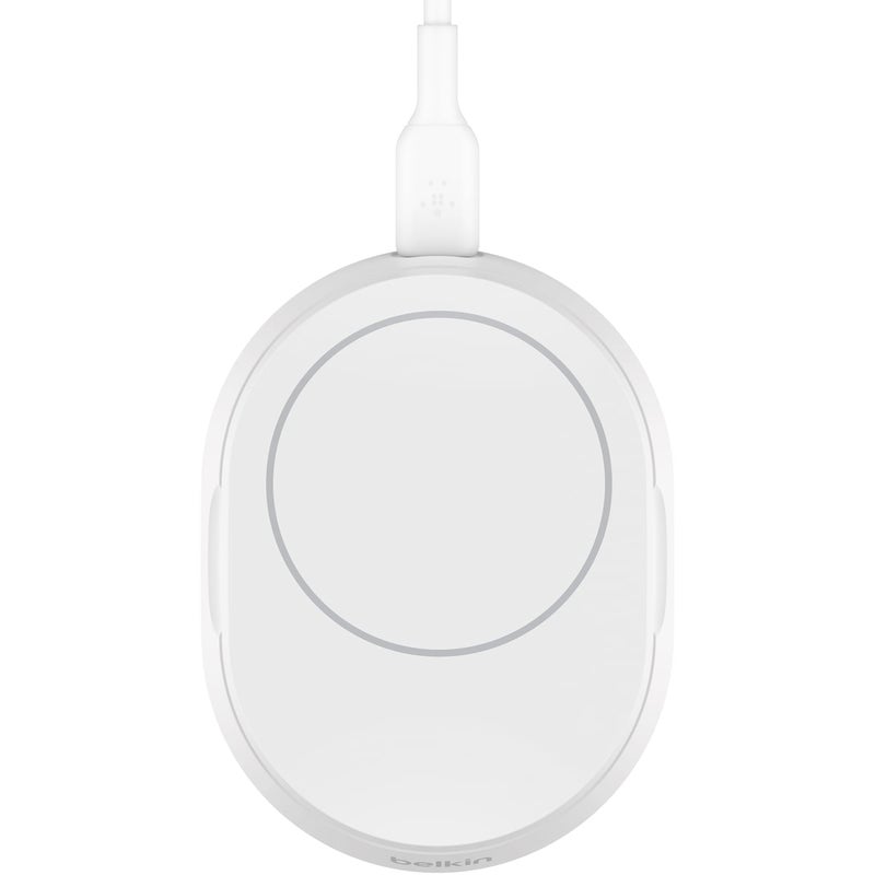 Belkin BoostCharge Pro Convertible Qi2 15w Magnetic Charging Stand, w/PSU, White