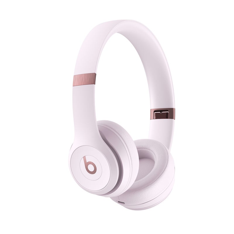 Beats Solo 4 Wireless Headphones - On-Ear Wireless Headphones - Cloud Pink