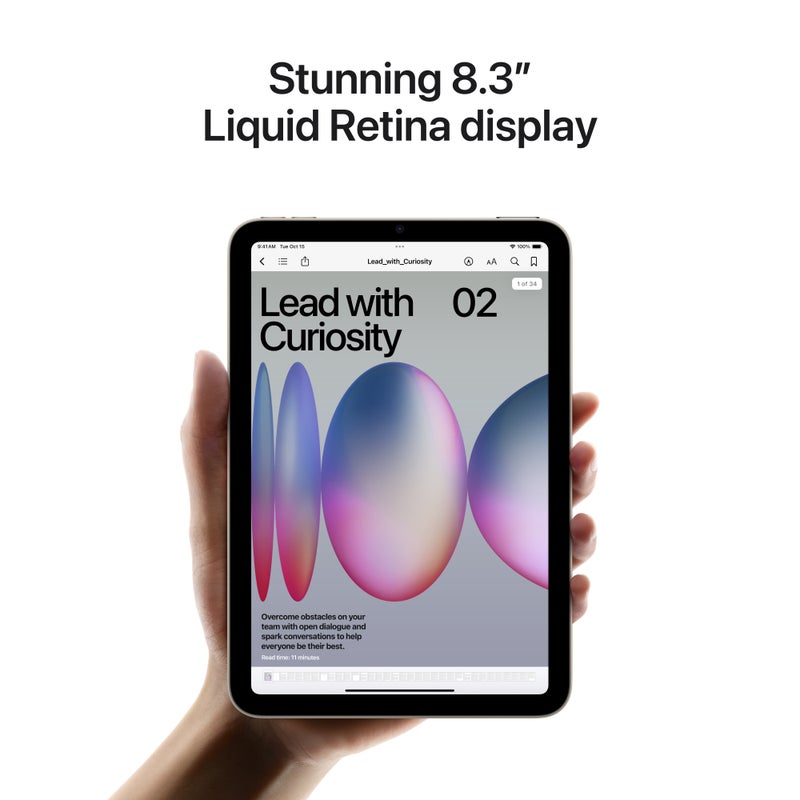 Apple iPad mini (A17 Pro) Wi-Fi + Cellular 128GB - Blue