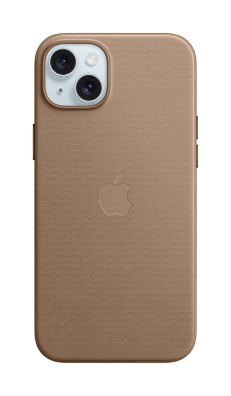 Apple iPhone 15 Plus FineWoven Case with MagSafe - Taupe