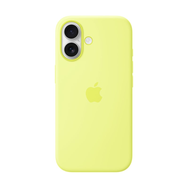 Apple iPhone 17 Silicone Case with MagSafe - Neon Yellow
