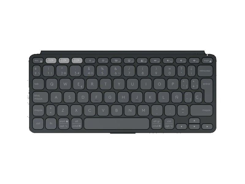 Logitech Keys-To-Go 2, Finnish / Swedish, Graphite